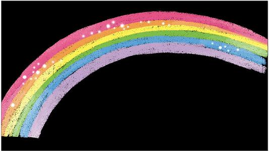 彩虹动画素材视频的预览图