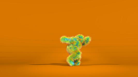 橙色背景下的卡波伊拉舞capoeira视频的预览图