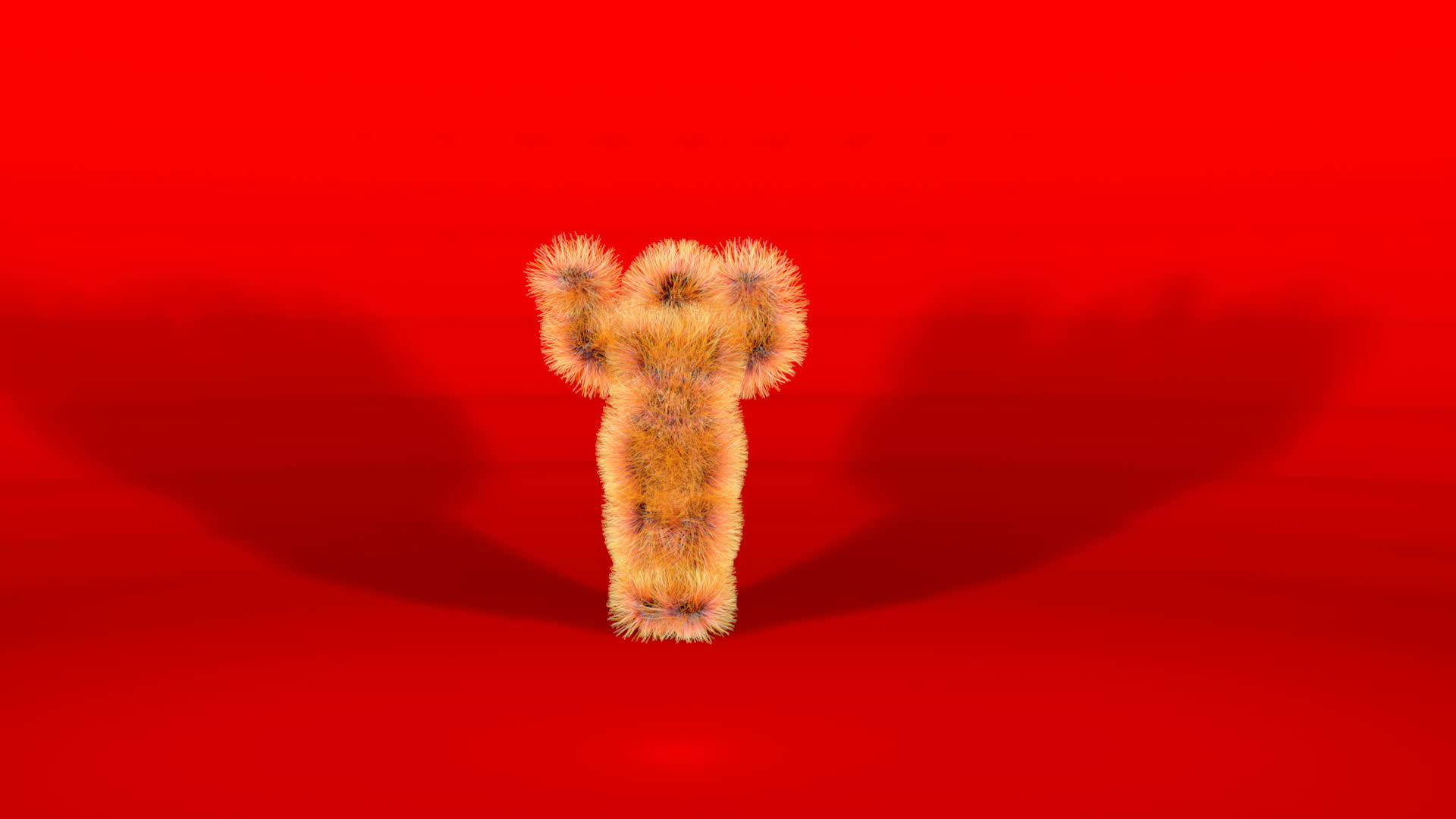 红色背景的字符颜色在红色背景上跳舞视频的预览图