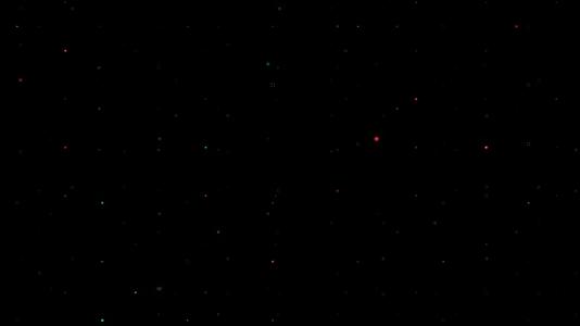 圆形多色飞行在黑色背景上显示粒子hd1920x1080视频的预览图