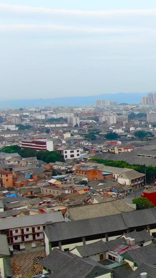 云南建水古城航拍全景视频视频的预览图