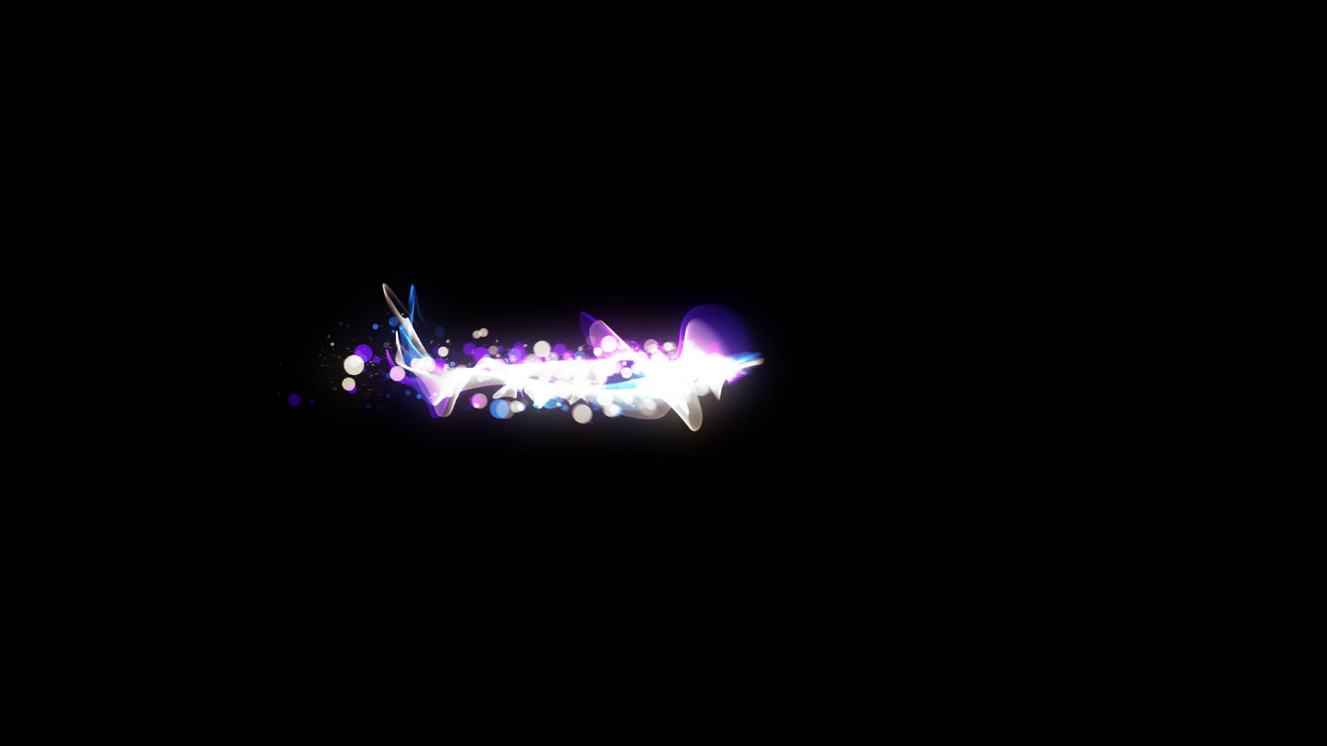 炫彩拉丝光带粒子光斑落版视频的预览图