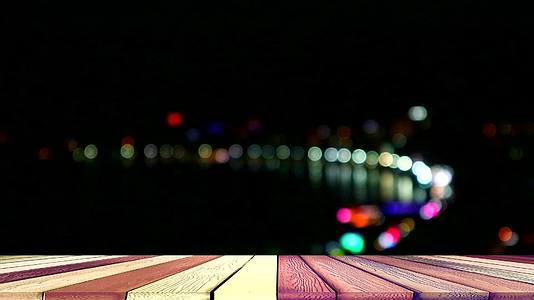 帕塔亚城市的木板和夜晚视频的预览图