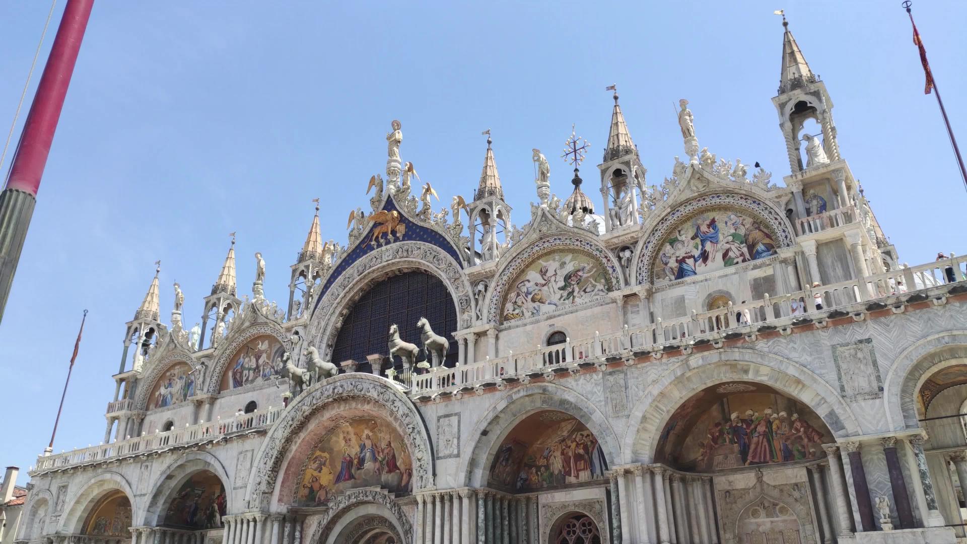 圣记大教堂的细节在意大利的硫化物2视频的预览图