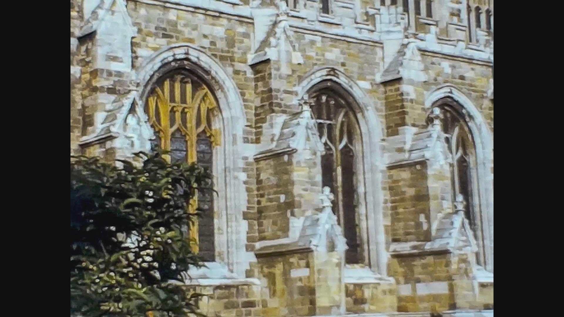 1970年联合统一王国日尔克郡松大教堂联合王国3视频的预览图