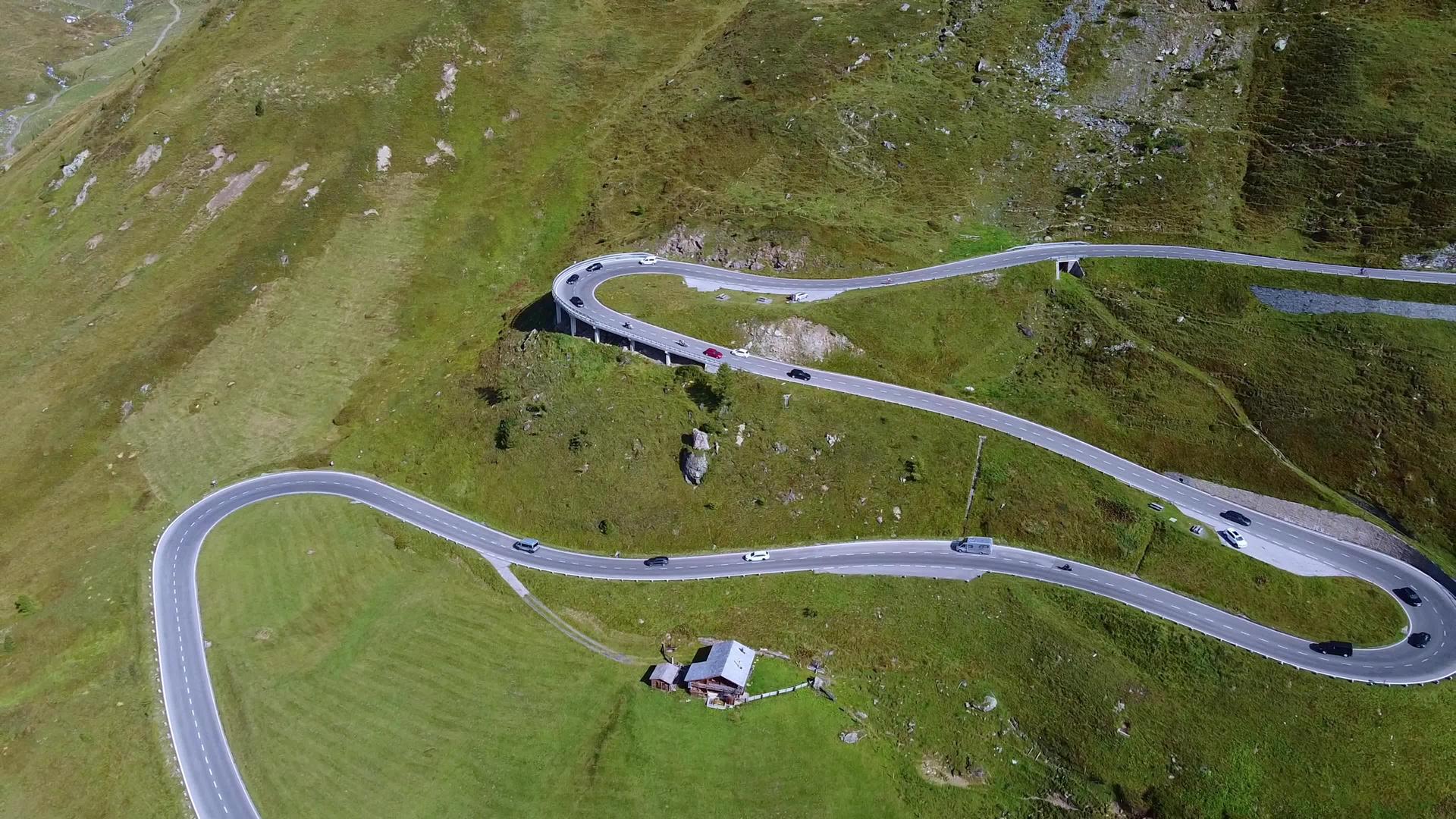 阿尔卑斯山路视频的预览图
