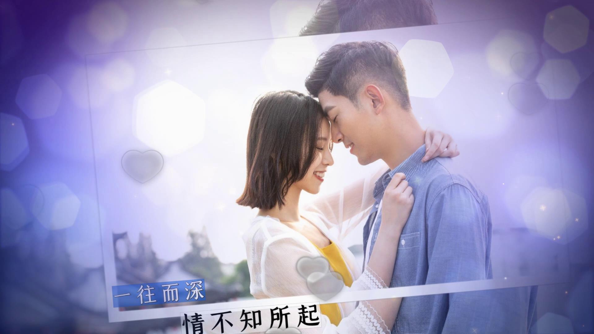 韩式唯美婚礼电子相册宣传展示视频的预览图