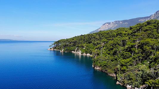 爱琴海爱琴海海岸线视频的预览图