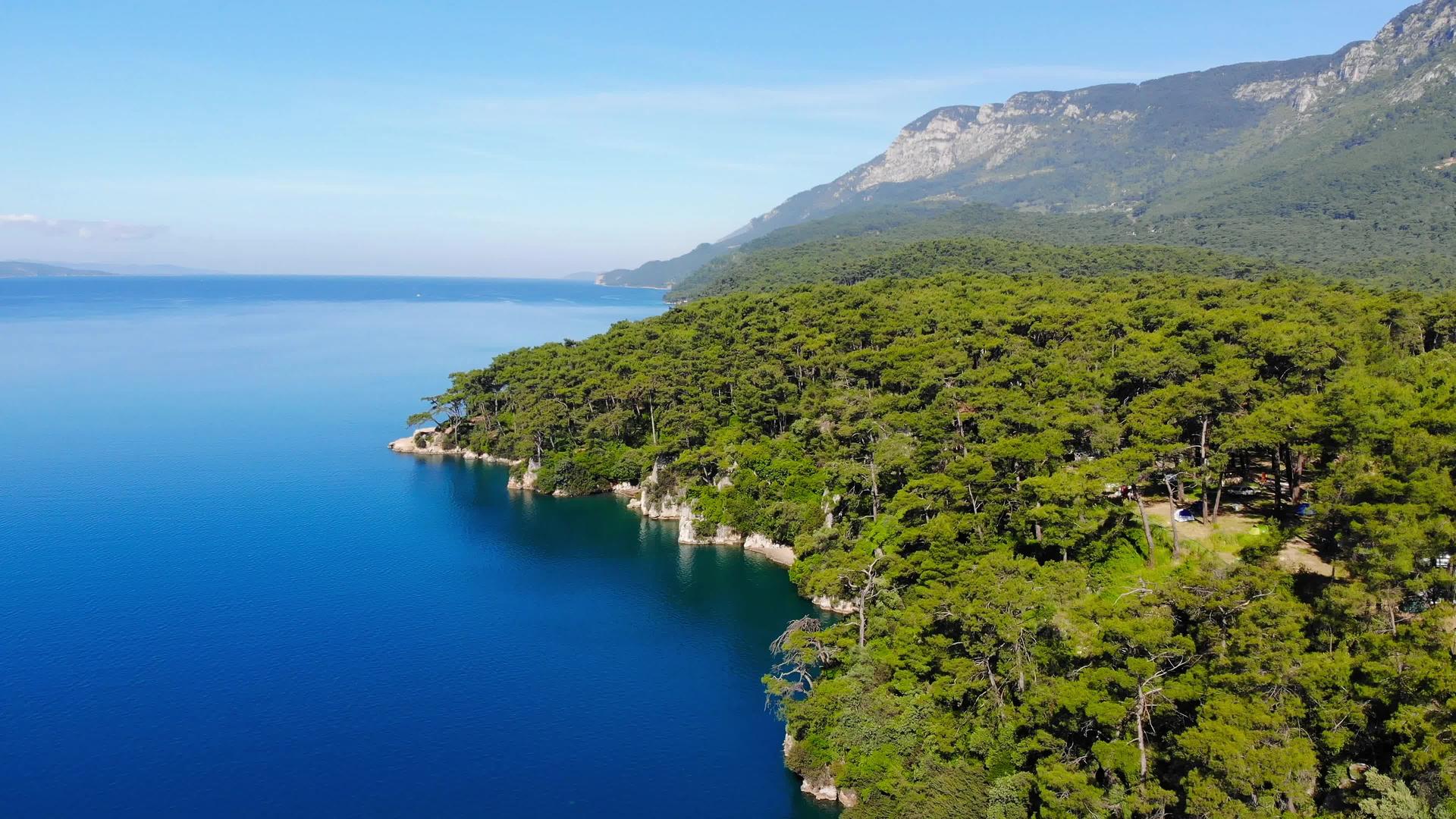 爱琴海爱琴海海岸线视频的预览图