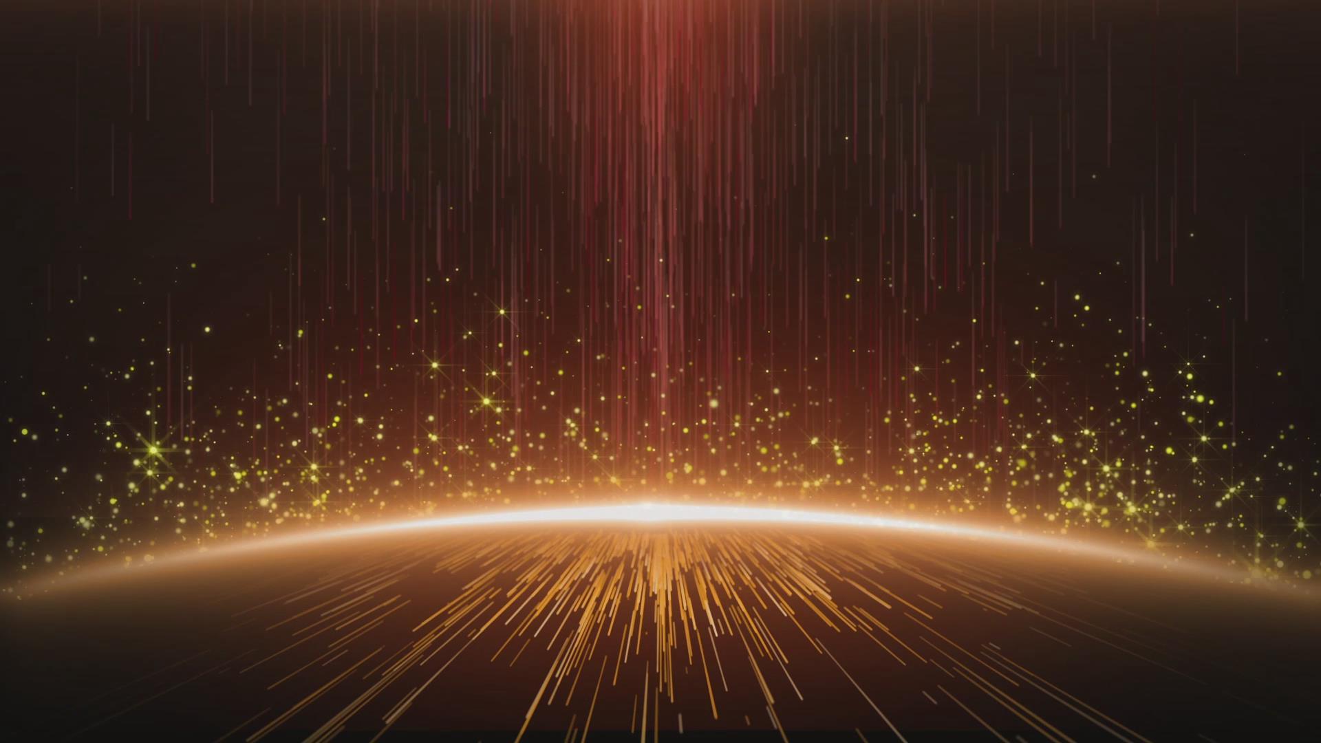 大气光线粒子舞台背景视频的预览图