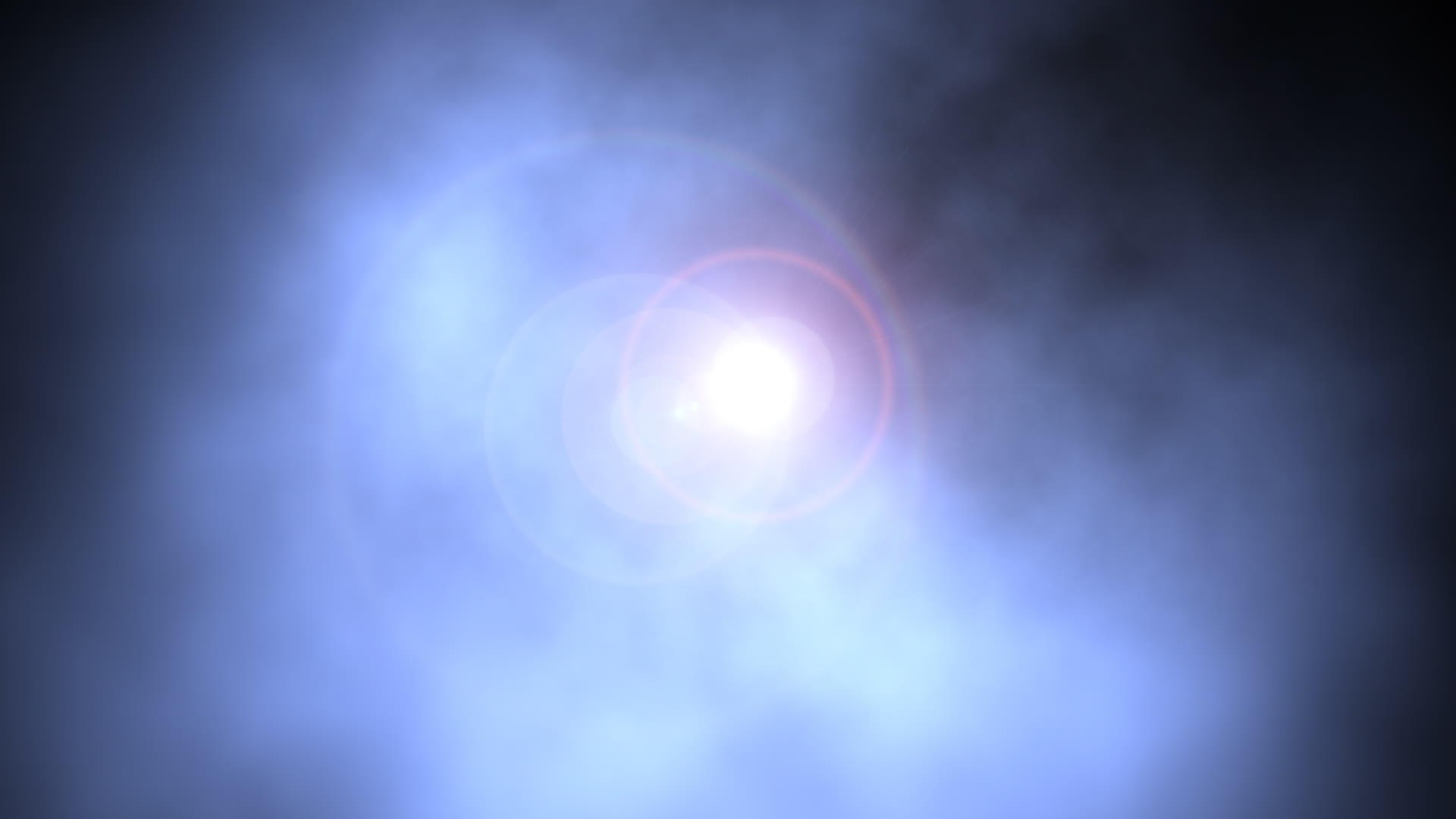 微光运动在雾中视频的预览图
