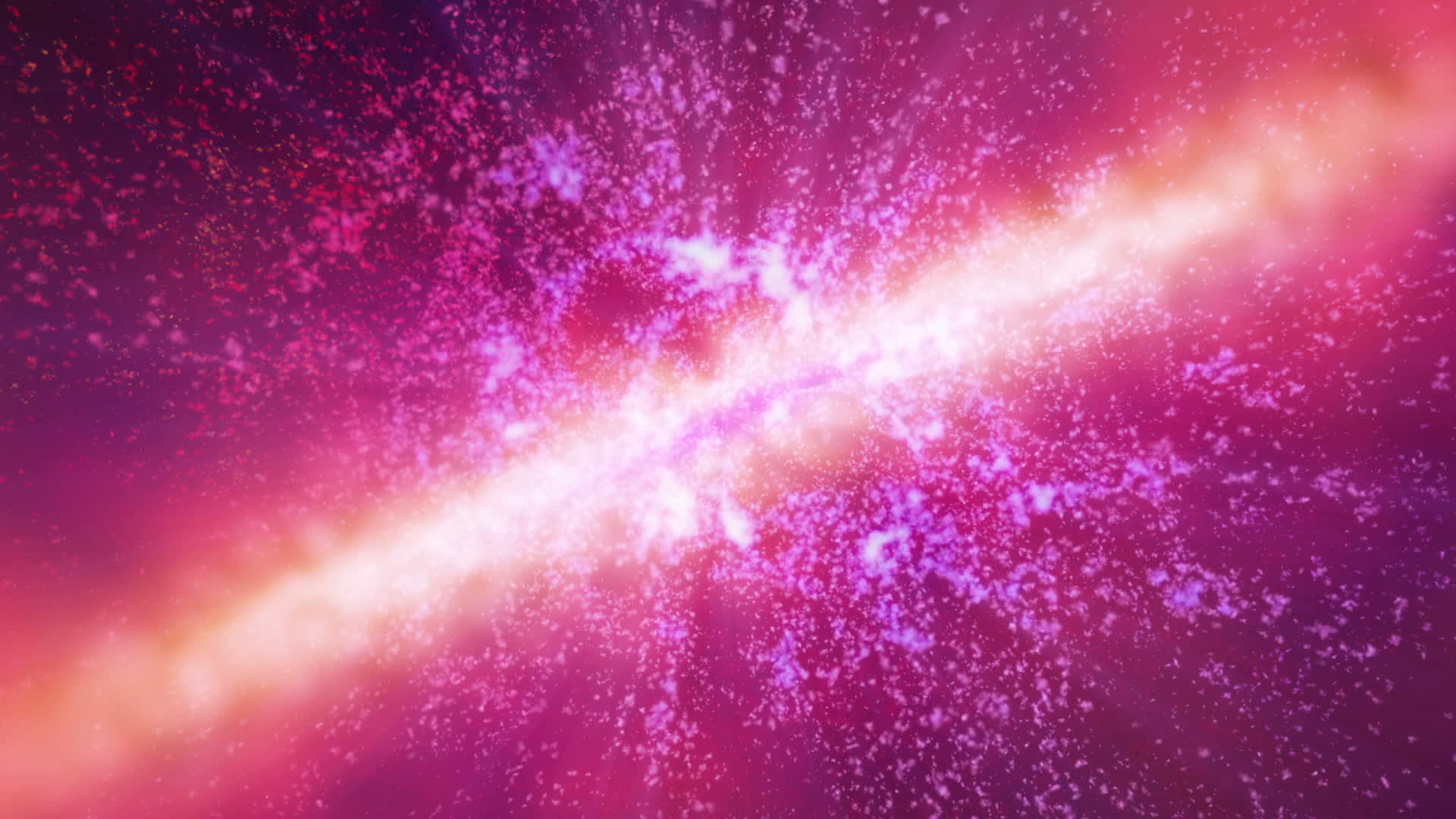星云在空间抽象光运动中视频的预览图