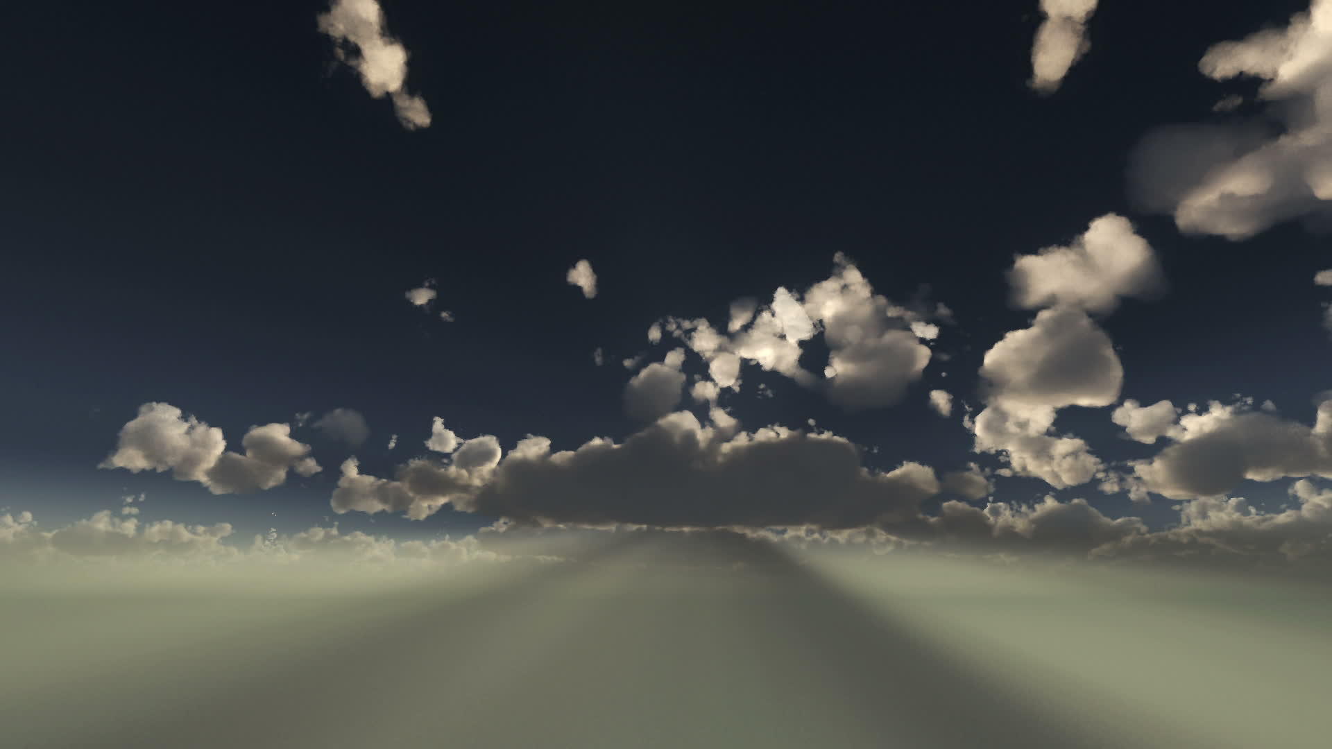 时间流逝的太阳束云视频的预览图