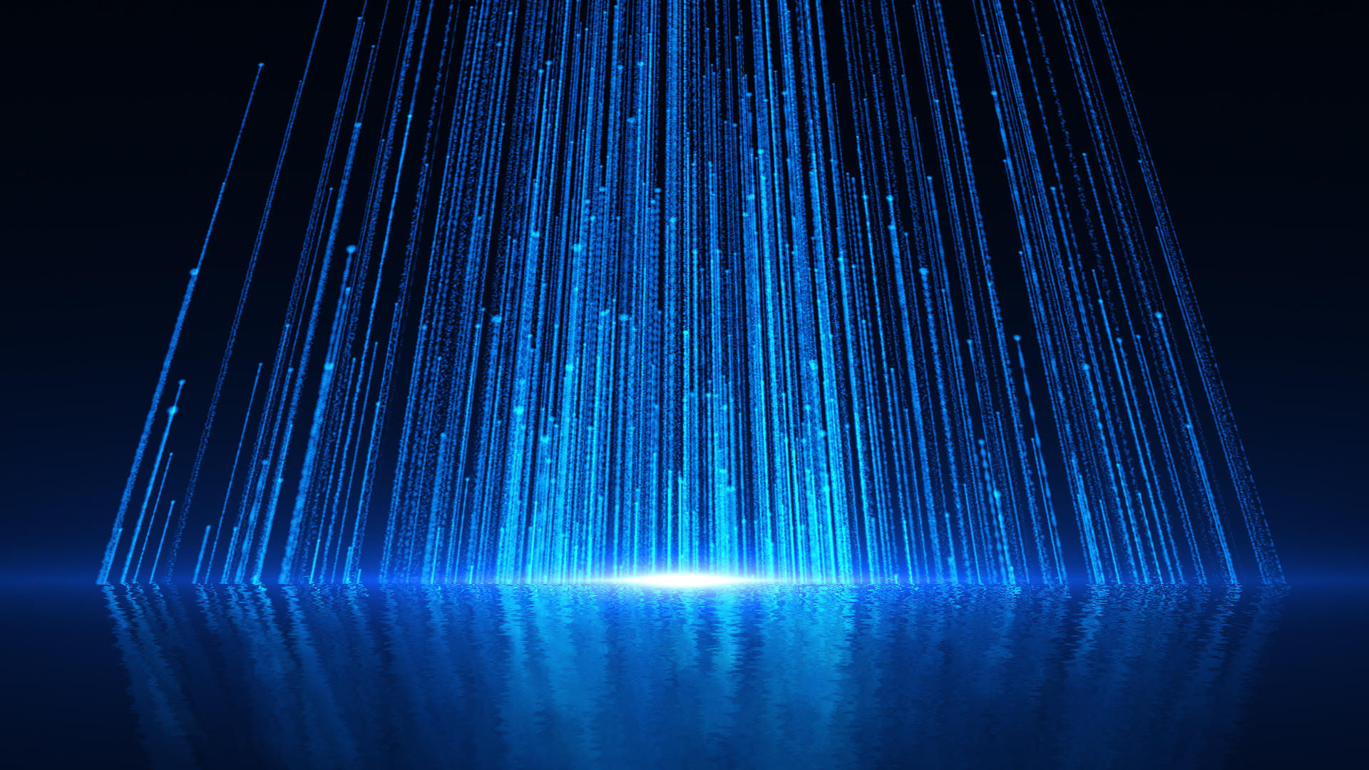 蓝色光线上升粒子视频的预览图