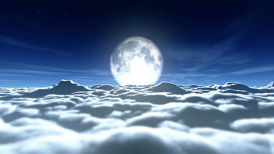 梦见满月的圆云视频的预览图