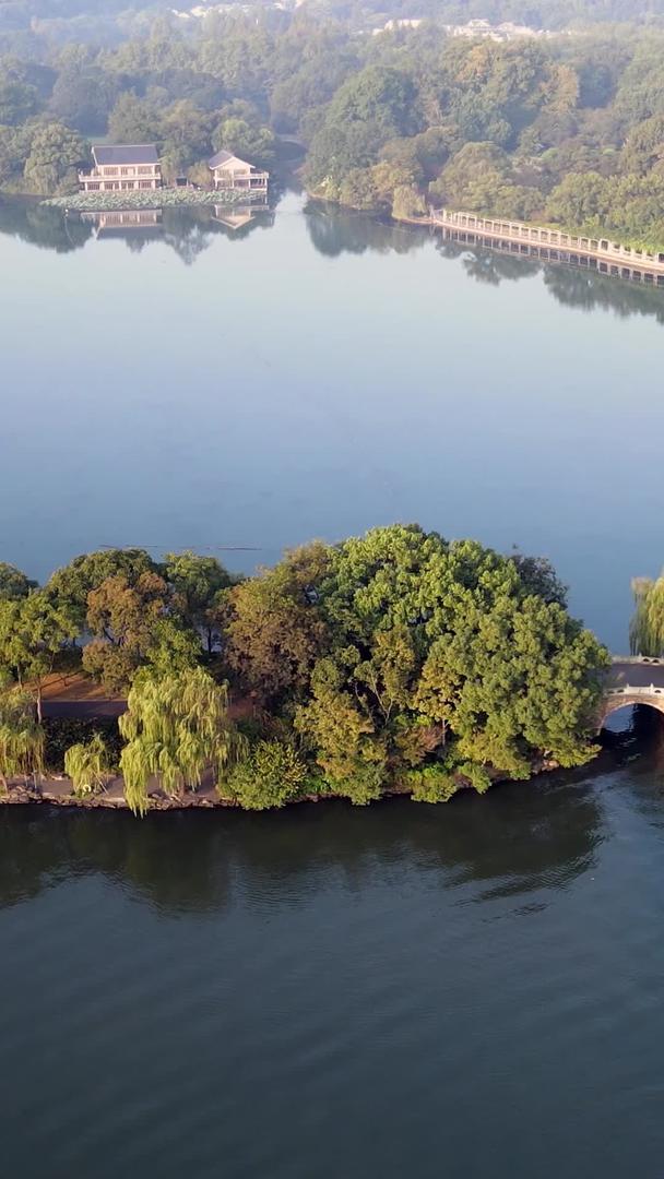 杭州西湖苏堤航拍视频的预览图