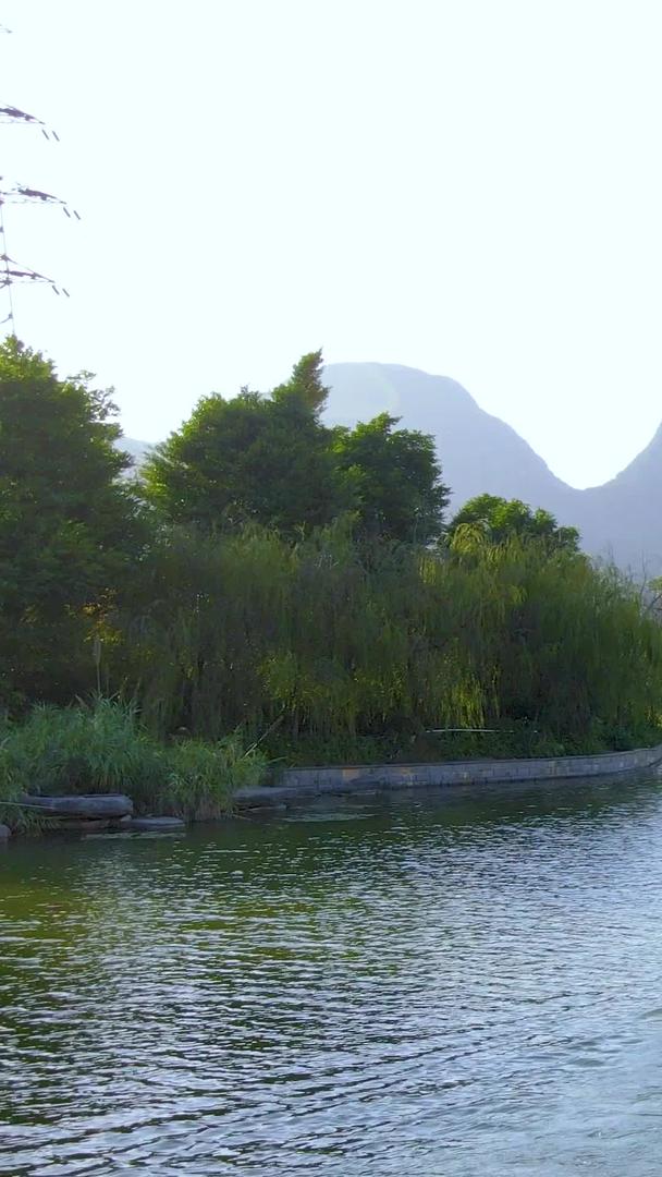 桂林两江四湖漓江5A级景区航拍素材视频的预览图
