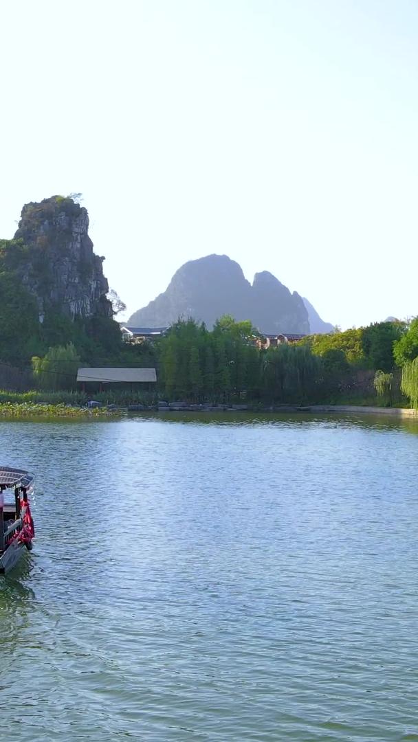 桂林两江四湖漓江5A级景区航拍素材视频的预览图