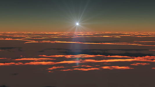 日出时间在云上飞行失败视频的预览图