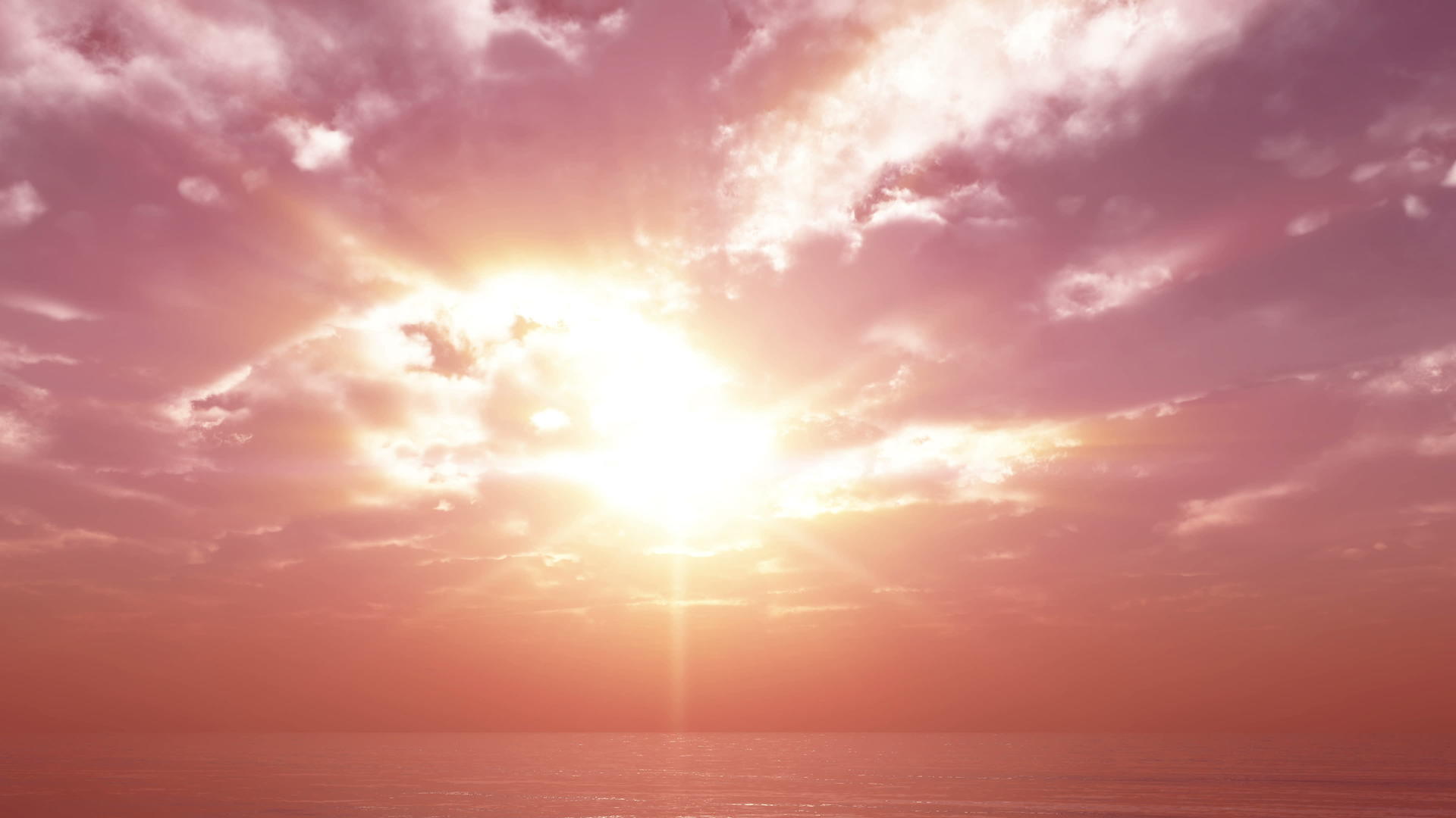 日落平静的海云视频的预览图