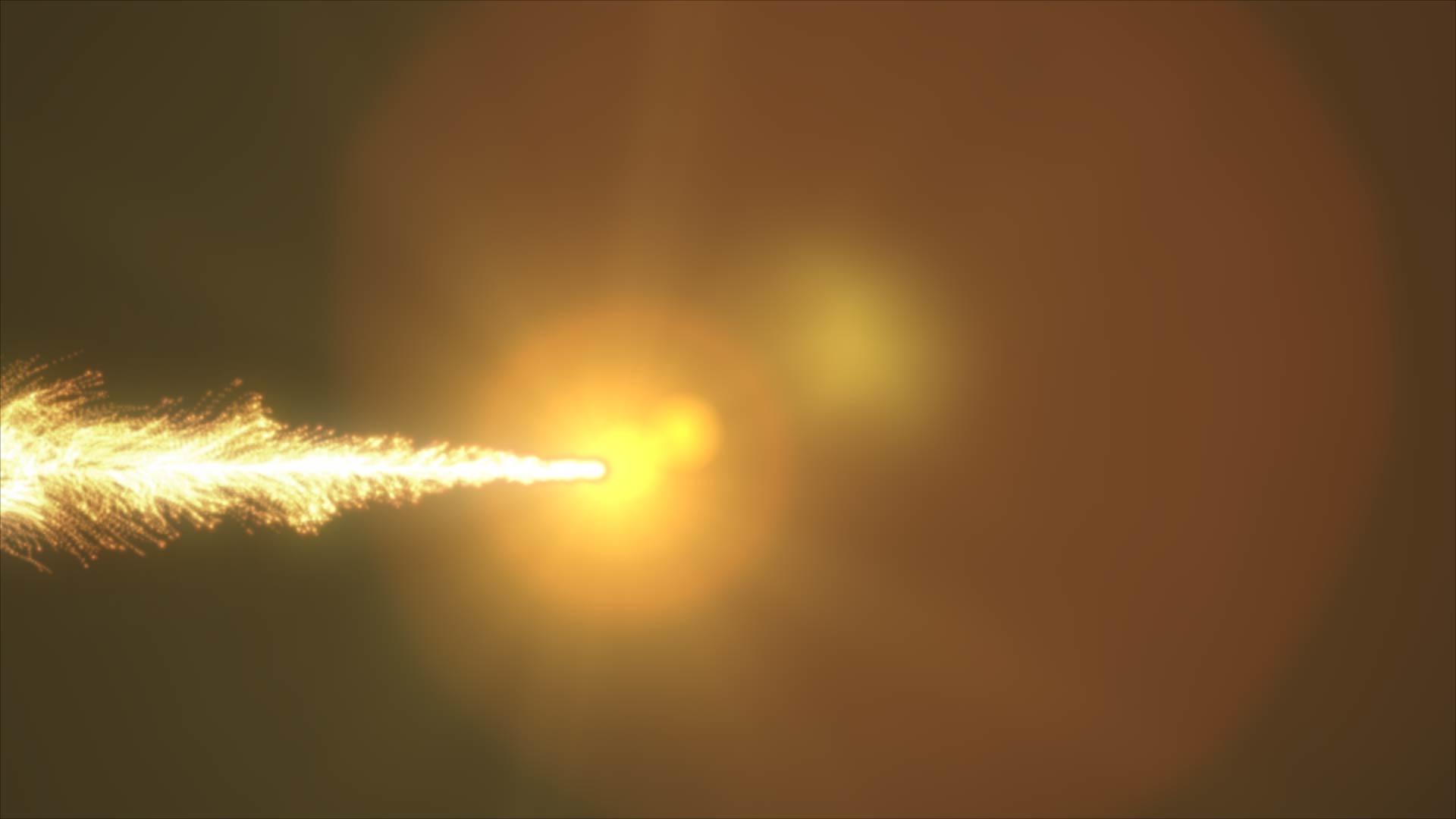 金色粒子光束视频的预览图