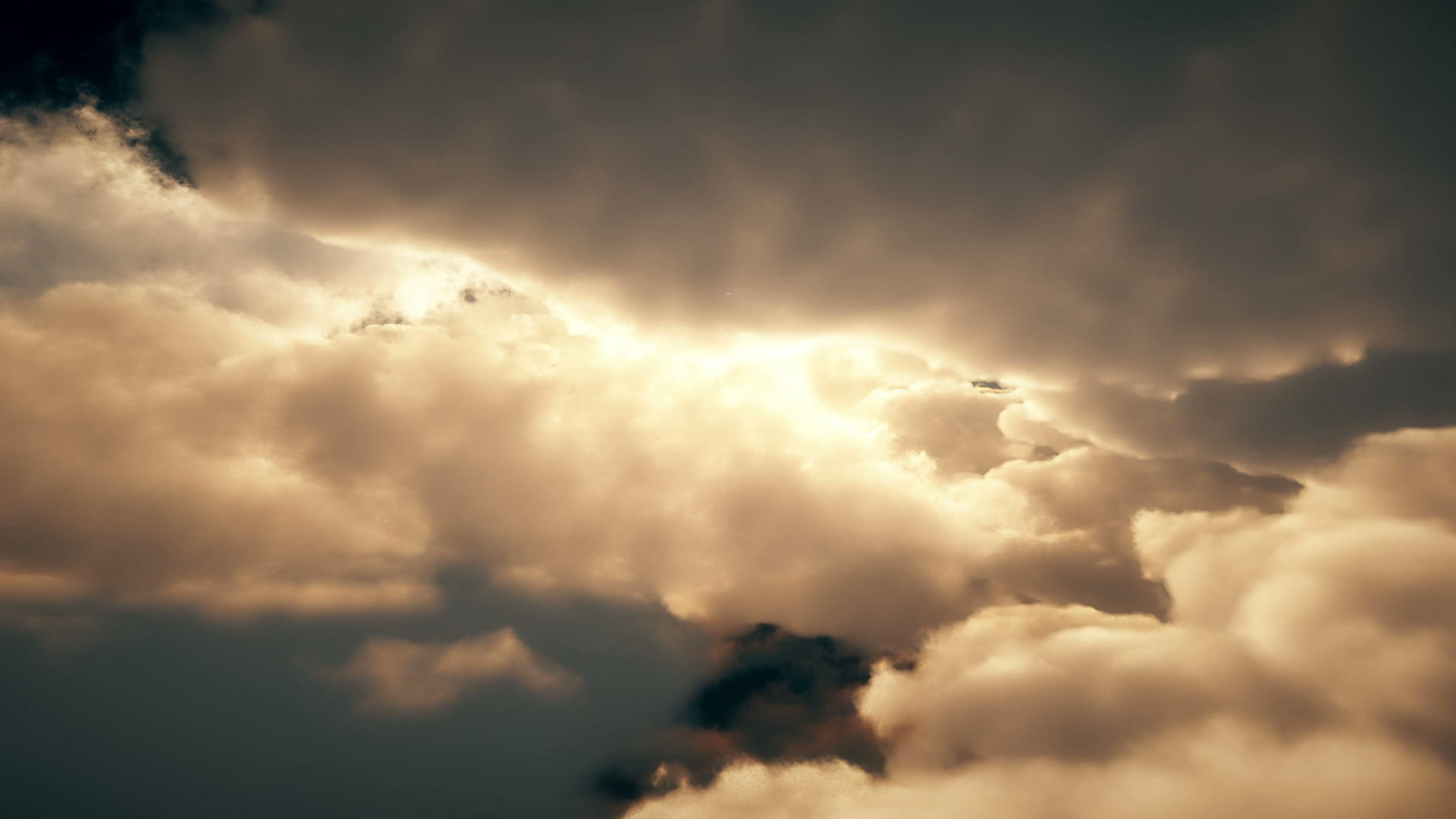 日落4在云中飞翔k视频的预览图