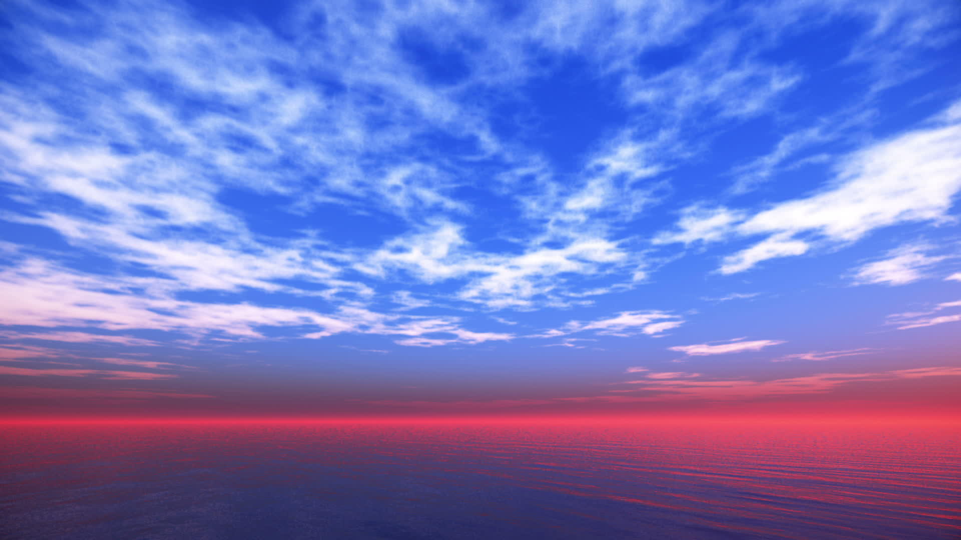海洋上的日落视频的预览图