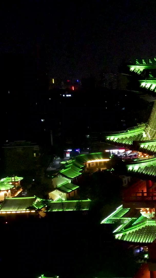 南昌滕王阁夜景航拍视频的预览图