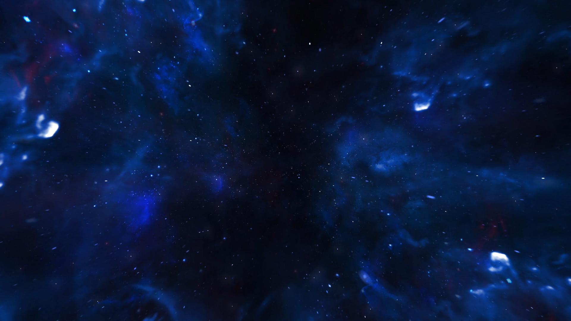 4K超唯美粒子星空宇宙背景视频的预览图