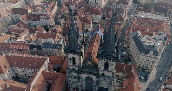 Tyn布拉格捷克共和国的全景视频的预览图