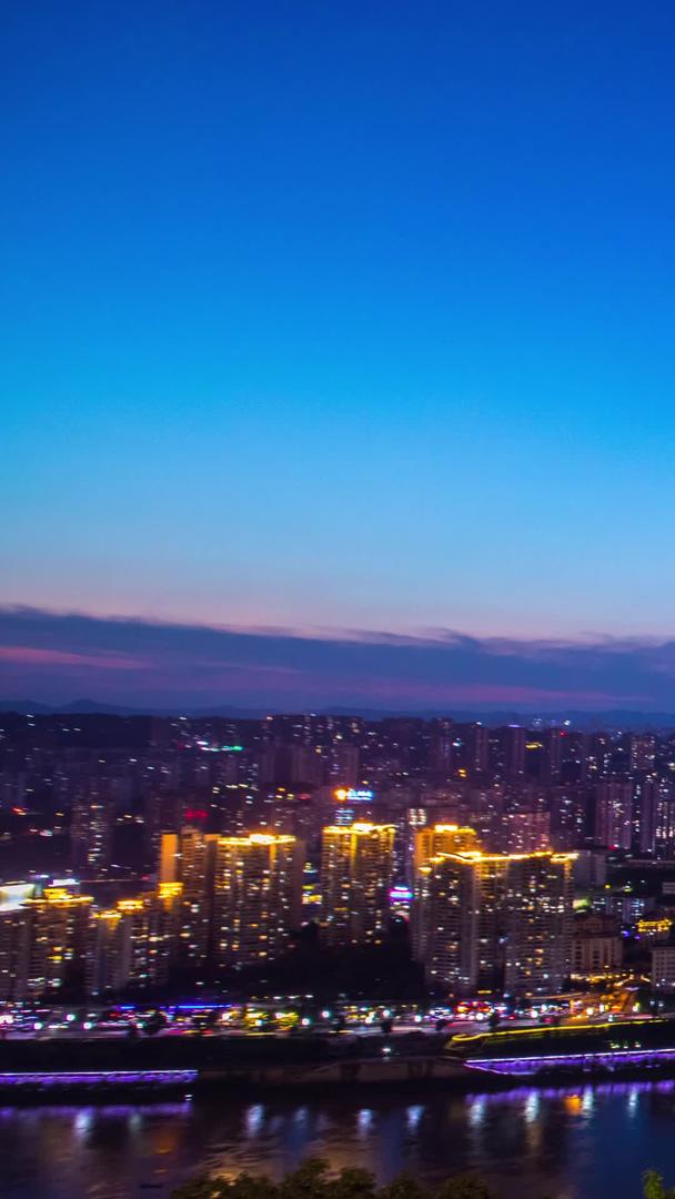 重庆江北区全夜实拍视频的预览图