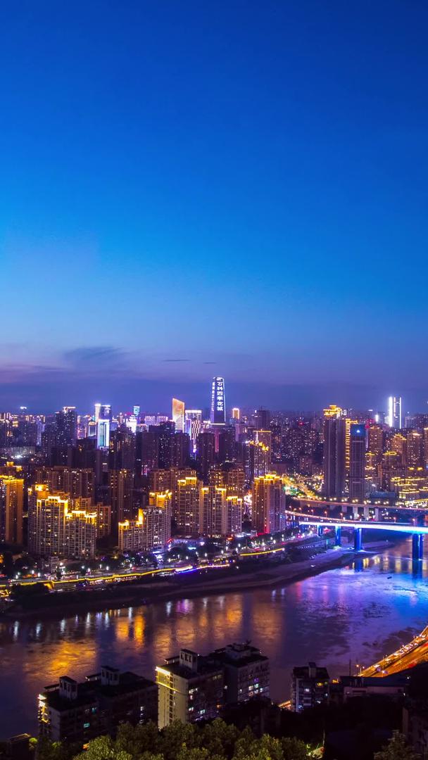 重庆江北区全夜实拍视频的预览图