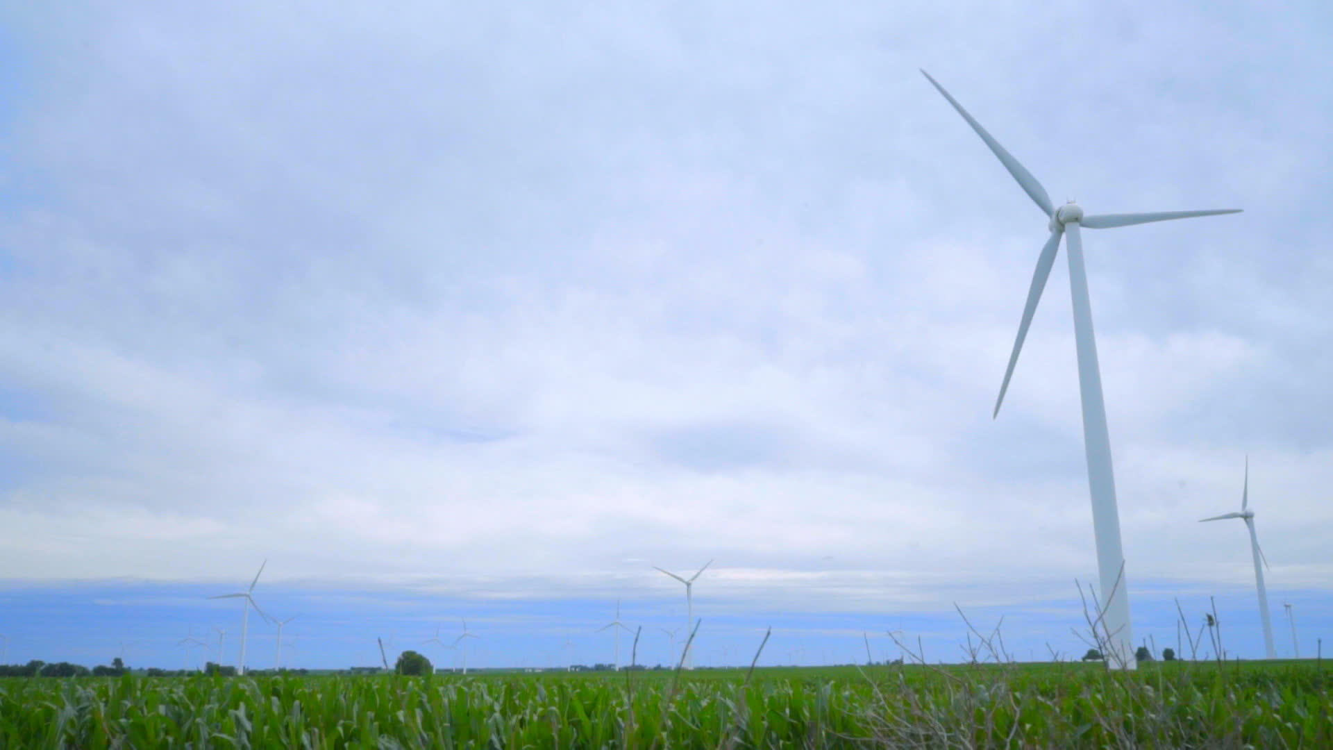 风力涡轮机机场多利风力涡轮机视频的预览图