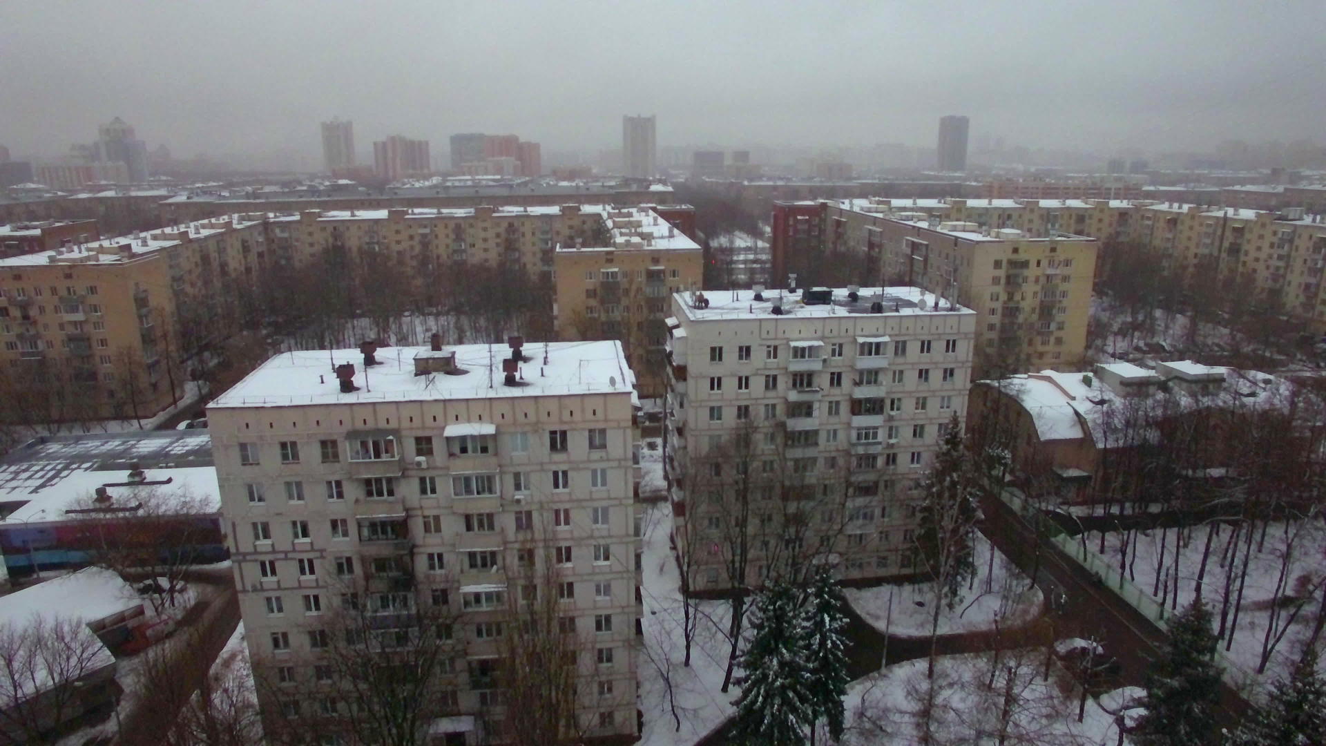 莫斯科俄罗斯公寓楼视频的预览图