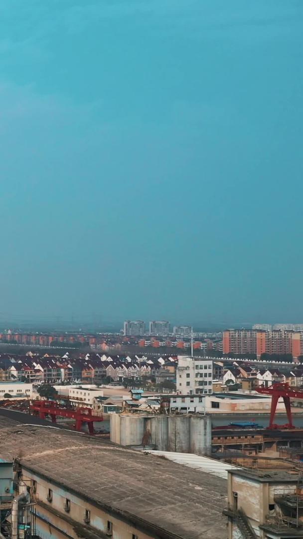 上海金山水泥厂工业遗址视频的预览图
