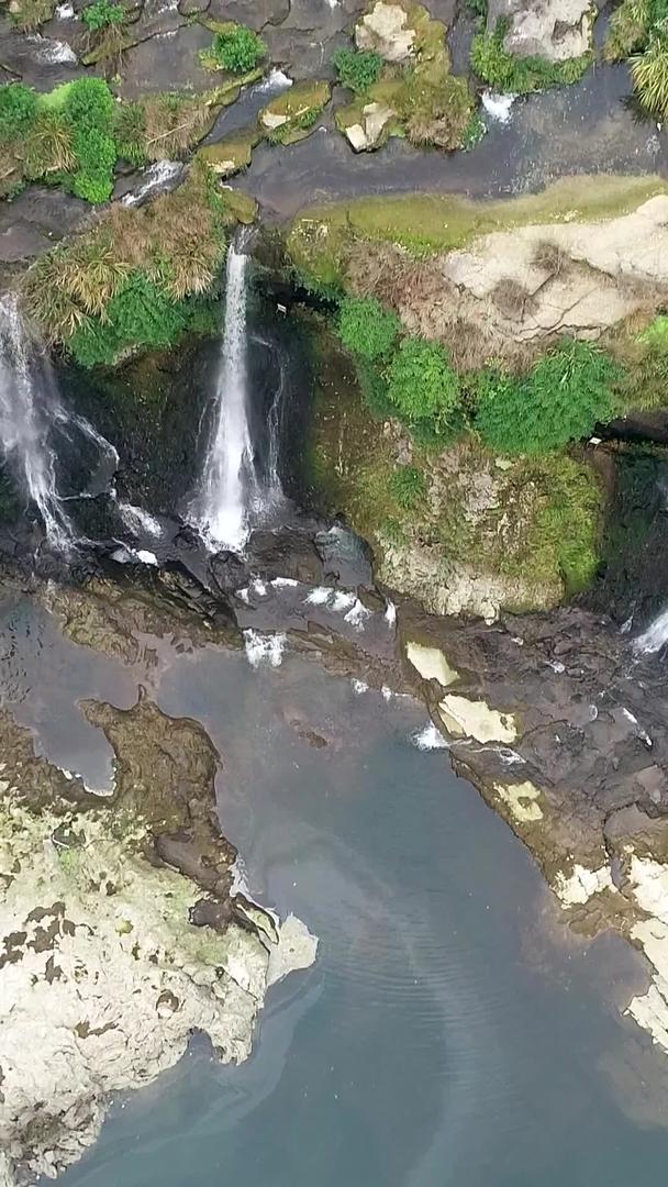 湖南省湘西芙蓉镇瀑布视频的预览图