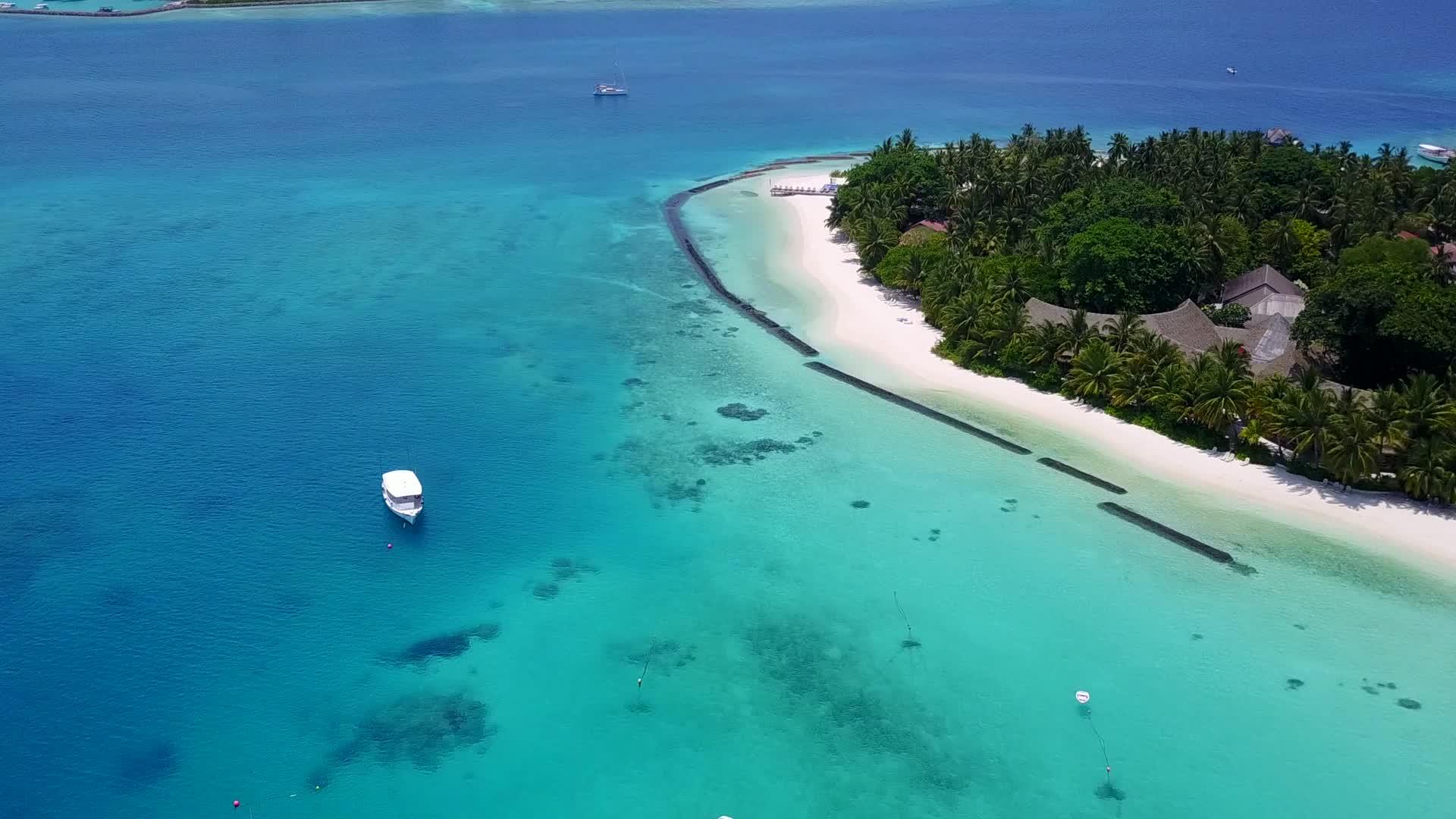 以白色沙滩为背景色沙滩为背景视频的预览图