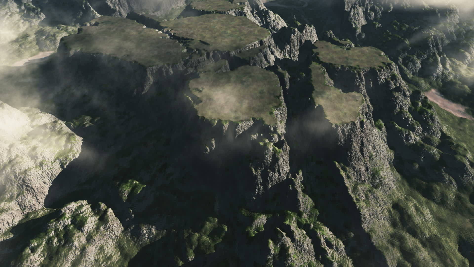 在高山云上飞翔视频的预览图