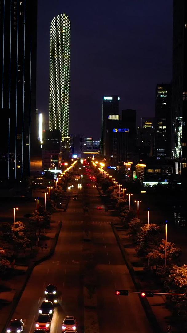 苏州园区夜景航拍视频的预览图