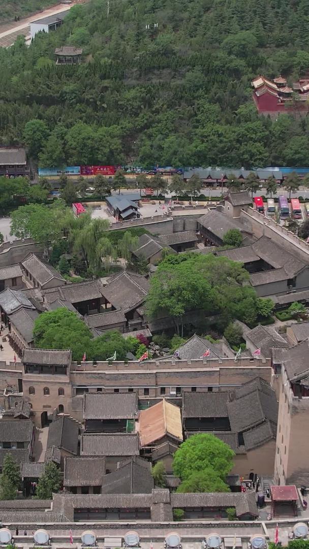 山西晋城历史人文古建筑皇城相府5A景区全景视频视频的预览图
