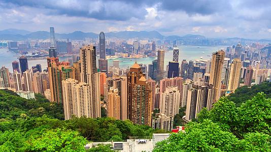 香港空视城市景观时间错误视频的预览图