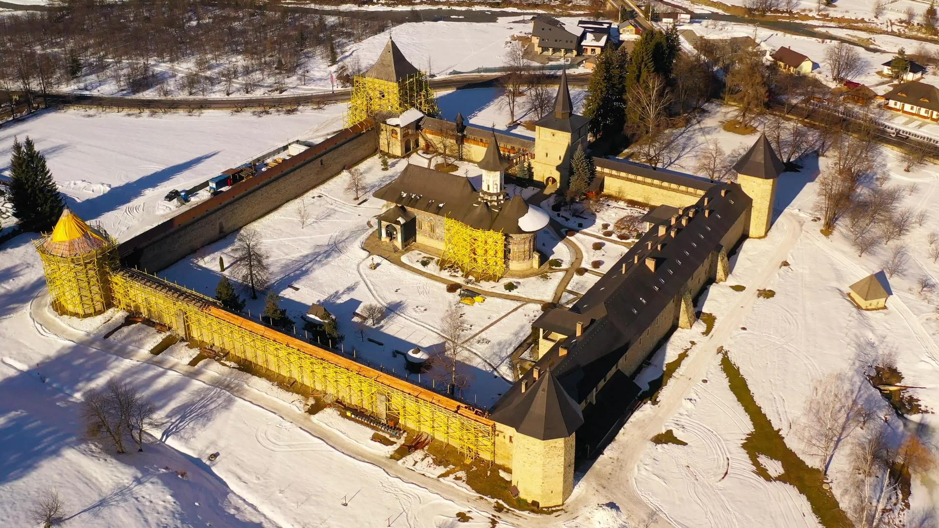 苏切维塔修道院建于苏切维塔修道院视频的预览图