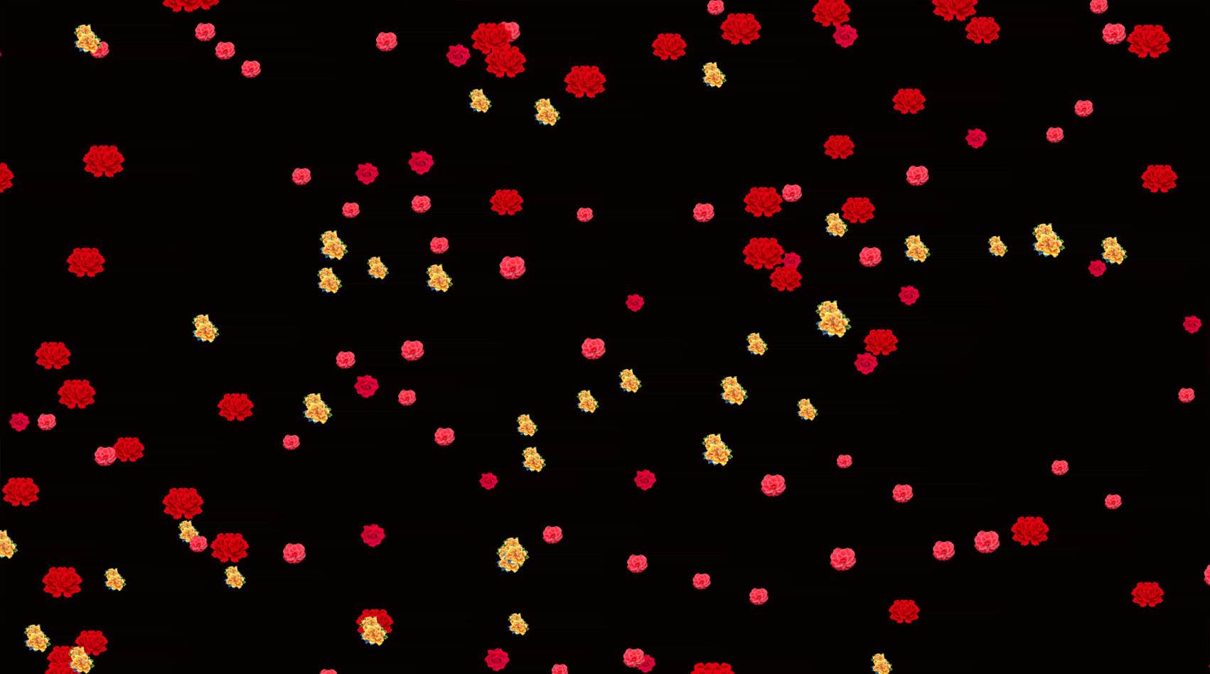 粒子花朵飘落元素带透明通道80视频的预览图