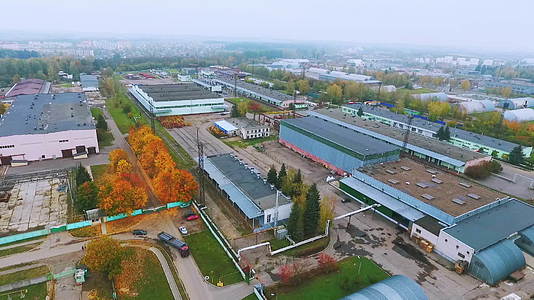 工厂里的天观工业建筑视频的预览图