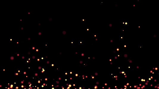 金色粒子闪光素材视频的预览图