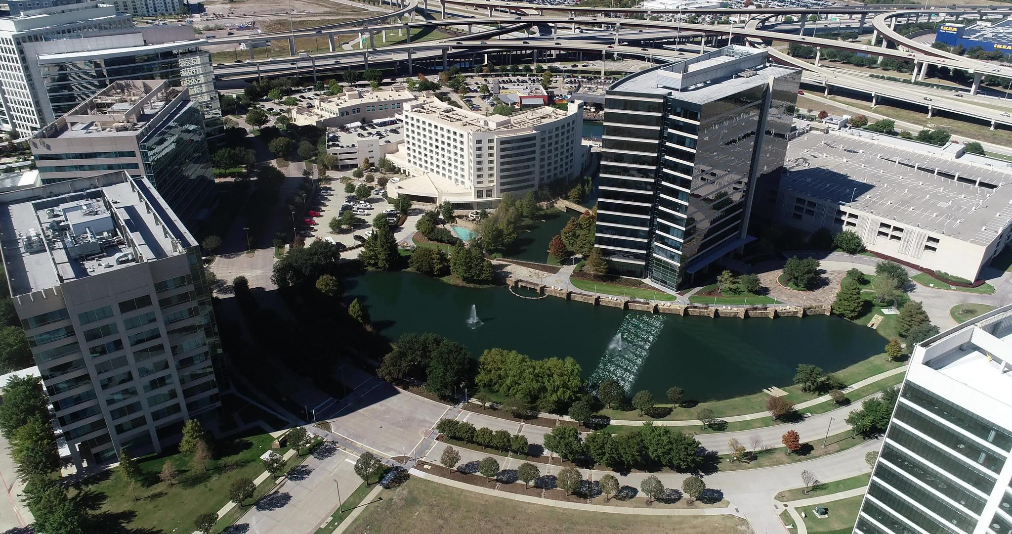 PlanoTexas城市空中录像视频的预览图