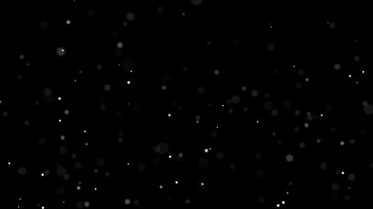 白色粒子光斑素材视频的预览图
