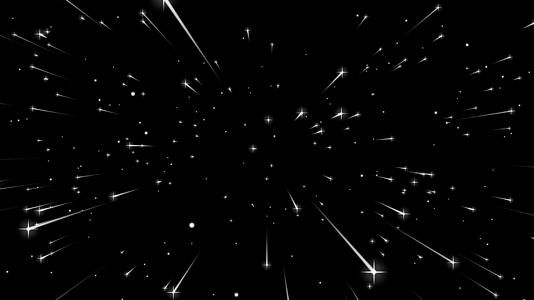 动态流星放射透明背景视频元素视频的预览图