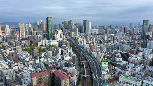日本的城市建筑视频的预览图