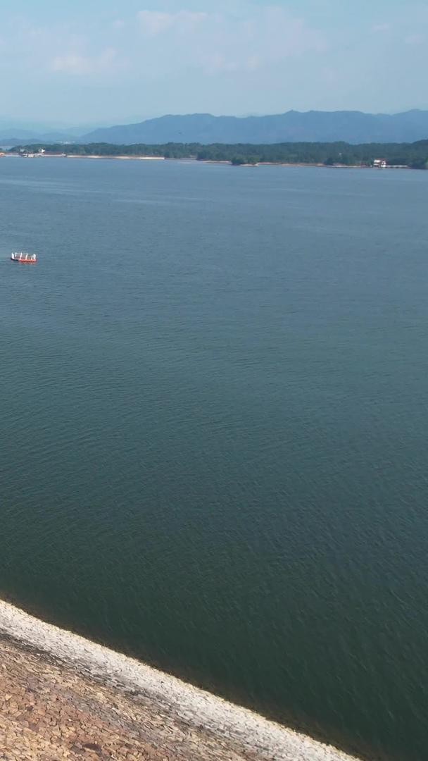 安徽万佛湖景区航拍5A视频视频的预览图